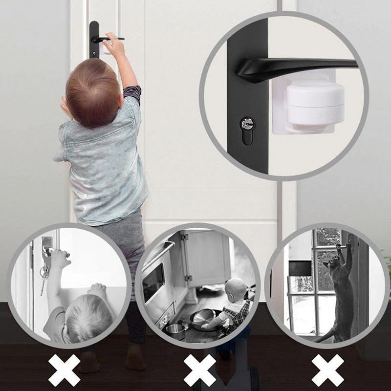 KnobLock - Child Proof Door Lever Lock